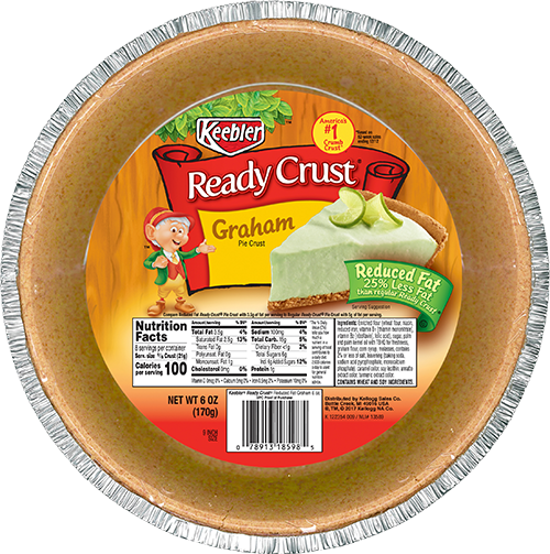 Keebler® Ready Crust® Reduced Fat Graham Cracker Pie Crust Keebler