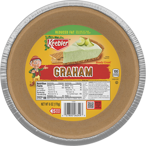 Keebler® Ready Crust® Reduced Fat Graham Cracker Pie Crust Keebler